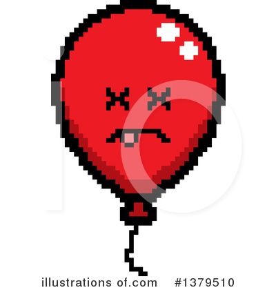 Royalty-Free (RF) Party Balloon Clipart Illustration by Cory Thoman - Stock Sample #1379510