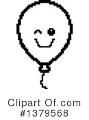Party Balloon Clipart #1379568 by Cory Thoman