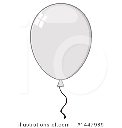 Balloons Clipart #1447989 by Hit Toon
