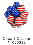 Party Balloons Clipart #1065392 by stockillustrations