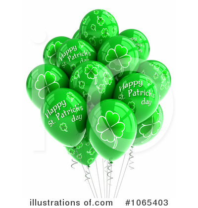 Balloons Clipart #1065403 by stockillustrations