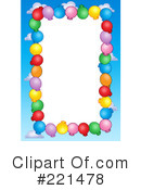 Party Balloons Clipart #221478 by visekart