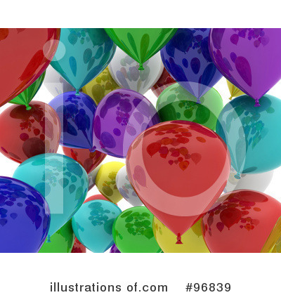 Balloons Clipart #96839 by KJ Pargeter