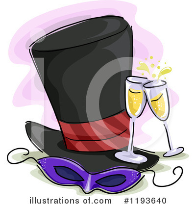 Champagne Clipart #1193640 by BNP Design Studio