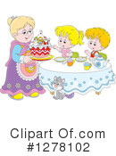 Party Clipart #1278102 by Alex Bannykh