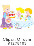 Party Clipart #1278103 by Alex Bannykh