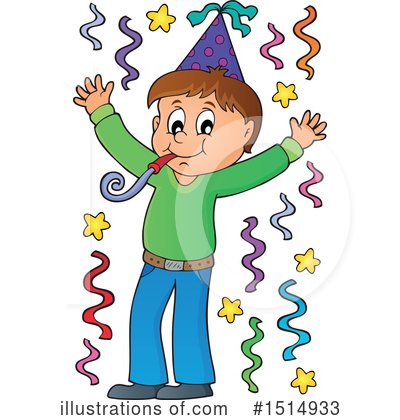 Royalty-Free (RF) Party Clipart Illustration by visekart - Stock Sample #1514933