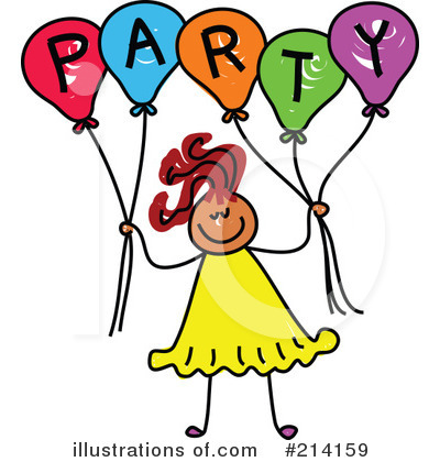 Royalty-Free (RF) Party Clipart Illustration by Prawny - Stock Sample #214159