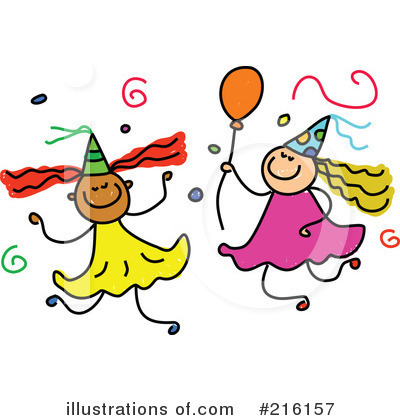 Royalty-Free (RF) Party Clipart Illustration by Prawny - Stock Sample #216157