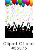 Party Clipart #35375 by KJ Pargeter