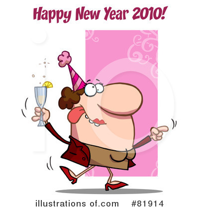 Royalty-Free (RF) Party Clipart Illustration by Hit Toon - Stock Sample #81914