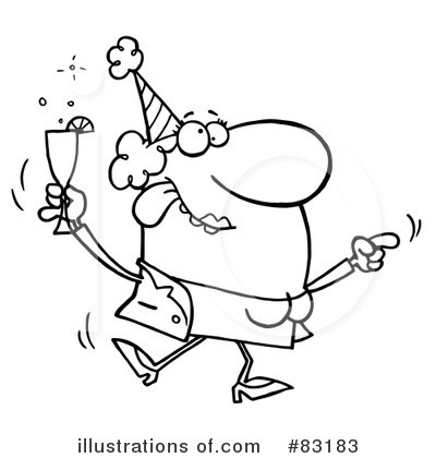 Cocktail Clipart #83183 by Hit Toon