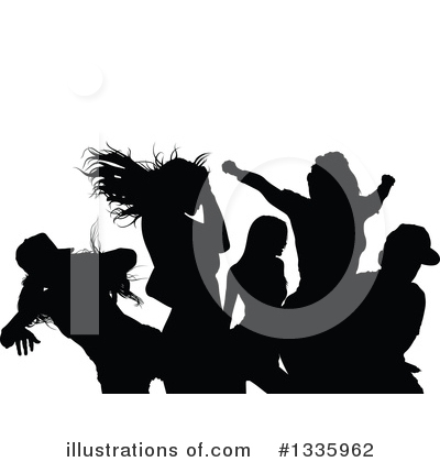 Royalty-Free (RF) Party People Clipart Illustration by dero - Stock Sample #1335962
