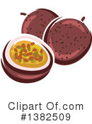 Passion Fruit Clipart #1382509 by Vector Tradition SM