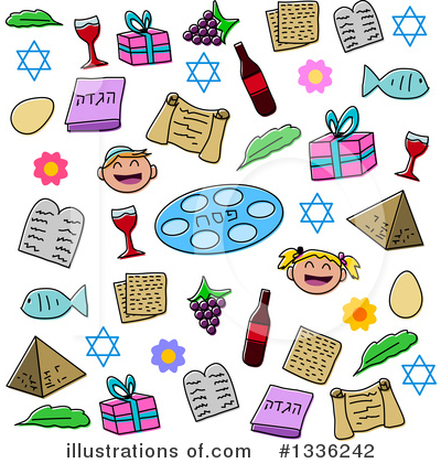 Royalty-Free (RF) Passover Clipart Illustration by Liron Peer - Stock Sample #1336242