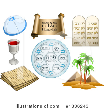 Royalty-Free (RF) Passover Clipart Illustration by Liron Peer - Stock Sample #1336243