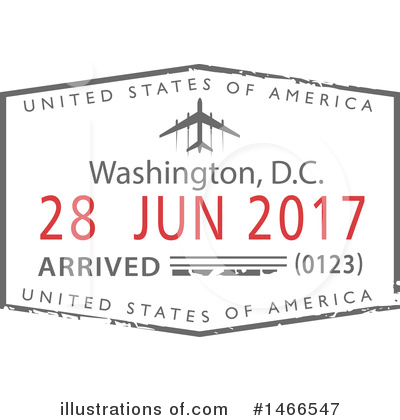 Passport Stamp Clipart #1466547 by Vector Tradition SM
