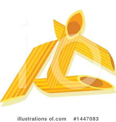 Royalty-Free (RF) Pasta Clipart Illustration by Vector Tradition SM - Stock Sample #1447083