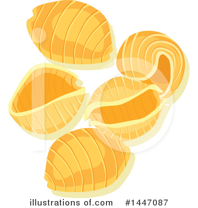 Royalty-Free (RF) Pasta Clipart Illustration by Vector Tradition SM - Stock Sample #1447087