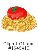 Pasta Clipart #1643419 by Domenico Condello