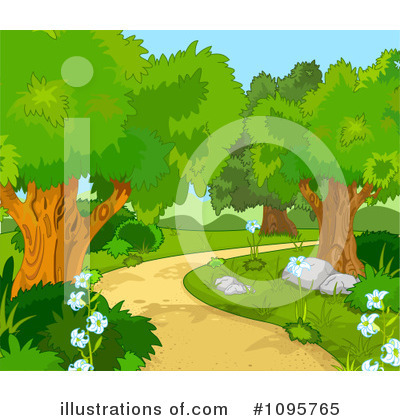 Woods Clipart #1095765 by Pushkin