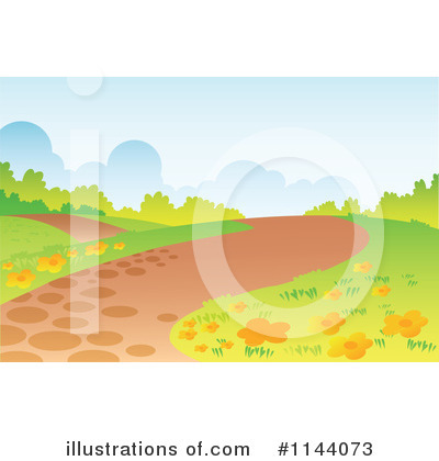 Royalty-Free (RF) Path Clipart Illustration by YUHAIZAN YUNUS - Stock Sample #1144073
