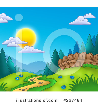 Royalty-Free (RF) Path Clipart Illustration by visekart - Stock Sample #227484