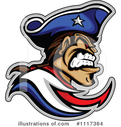 Royalty-Free (RF) Patriot Clipart Illustration by Chromaco - Stock Sample #1117364