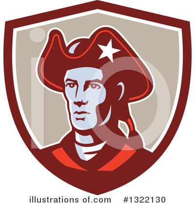 Royalty-Free (RF) Patriot Clipart Illustration by patrimonio - Stock Sample #1322130