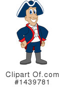 Patriot Mascot Clipart #1439781 by Mascot Junction