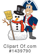 Patriot Mascot Clipart #1439790 by Mascot Junction