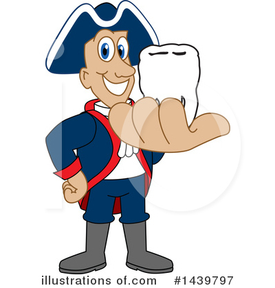 Patriot Mascot Clipart #1439797 by Mascot Junction