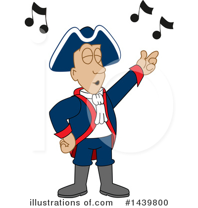 Patriot Mascot Clipart #1439800 by Mascot Junction