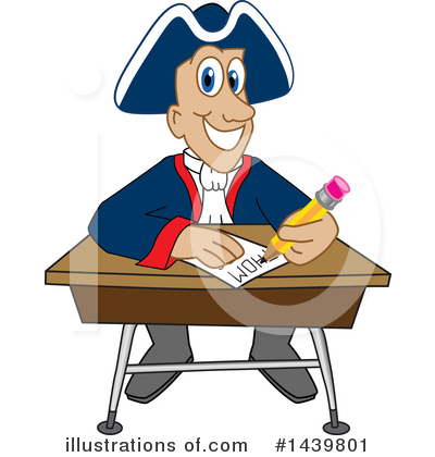 Patriot Mascot Clipart #1439801 by Mascot Junction