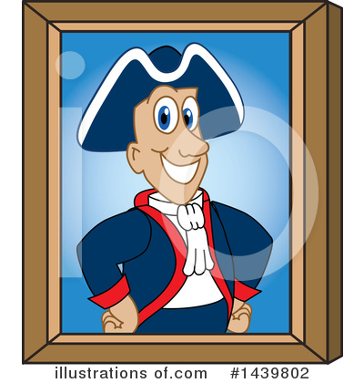 Patriot Mascot Clipart #1439802 by Mascot Junction