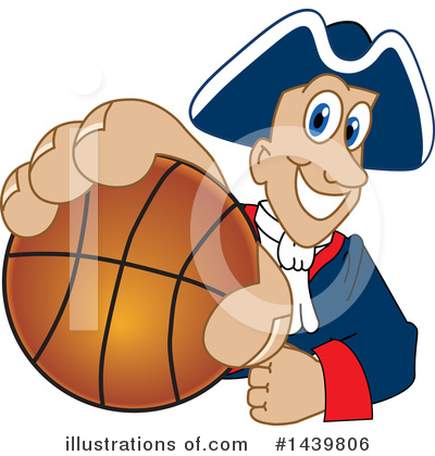 Patriot Mascot Clipart #1439806 by Mascot Junction