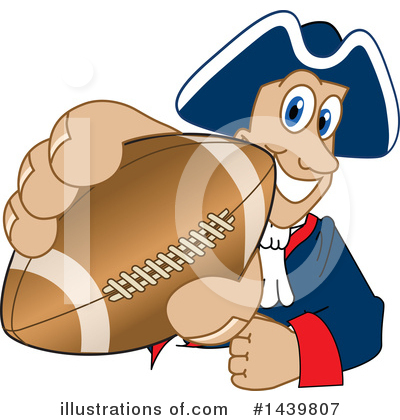 Patriot Mascot Clipart #1439807 by Mascot Junction
