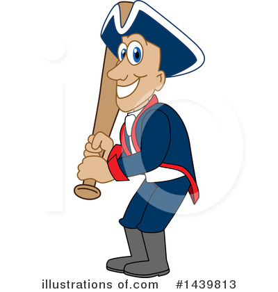 Patriot Mascot Clipart #1439813 by Mascot Junction