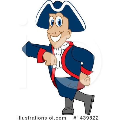Patriot Mascot Clipart #1439822 by Mascot Junction