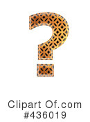Patterned Orange Symbol Clipart #436019 by chrisroll