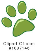Paw Prints Clipart #1097146 by Hit Toon