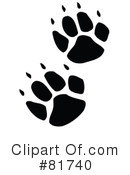 Paw Prints Clipart #81740 by Andy Nortnik