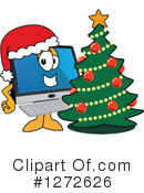 Pc Computer Mascot Clipart #1272626 by Mascot Junction