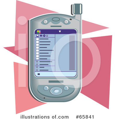 Royalty-Free (RF) Pda Clipart Illustration by Prawny - Stock Sample #65841