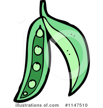 Royalty-Free (RF) Pea Clipart Illustration by lineartestpilot - Stock Sample #1147510