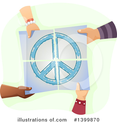 Royalty-Free (RF) Peace Clipart Illustration by BNP Design Studio - Stock Sample #1399870