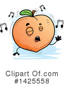 Peach Clipart #1425558 by Cory Thoman