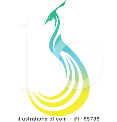 Peacock Clipart #1165736 by Vector Tradition SM