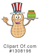 Peanut Character Clipart #1308196 by Hit Toon