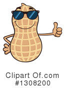 Peanut Character Clipart #1308200 by Hit Toon